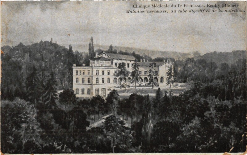 Carte postale ancienne Clinique Medicale du Dr Feuillade