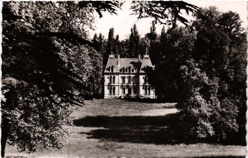 Carte postale ancienne Oullins - Le Chateau de la Bachasse à Oullins
