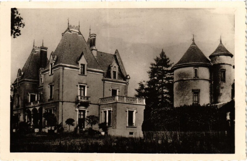 Carte postale ancienne Liergues - Chateau de la Mutualite
