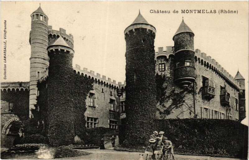 Carte postale ancienne Chateau de Montmelas