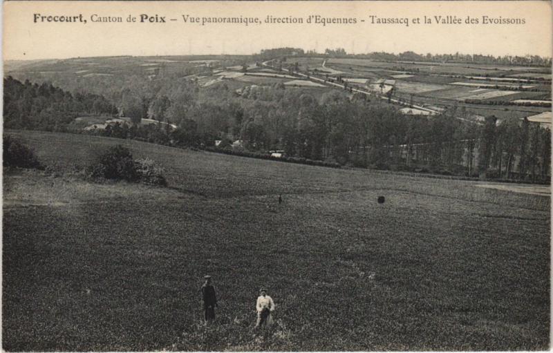 Carte postale ancienne Frocourt Vue panoramique