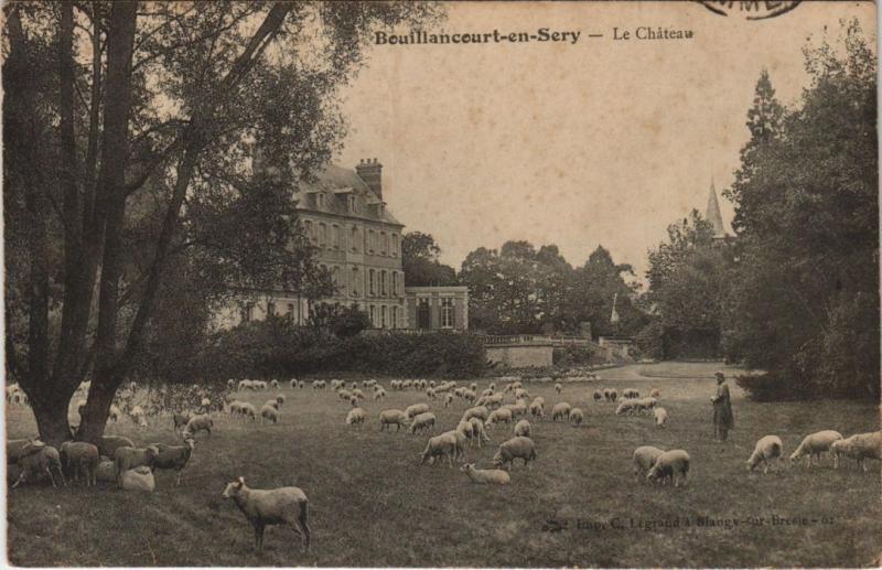 Carte postale ancienne Bouillancourt-En-Sery Le Chateau