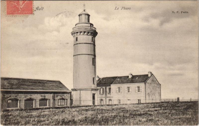 Carte postale ancienne Ault Phare