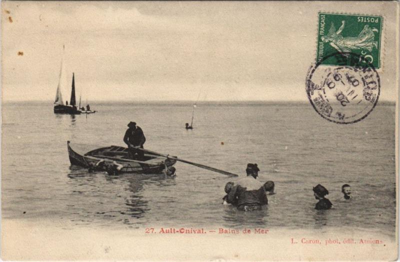 Carte postale ancienne Onival Bains de Mer