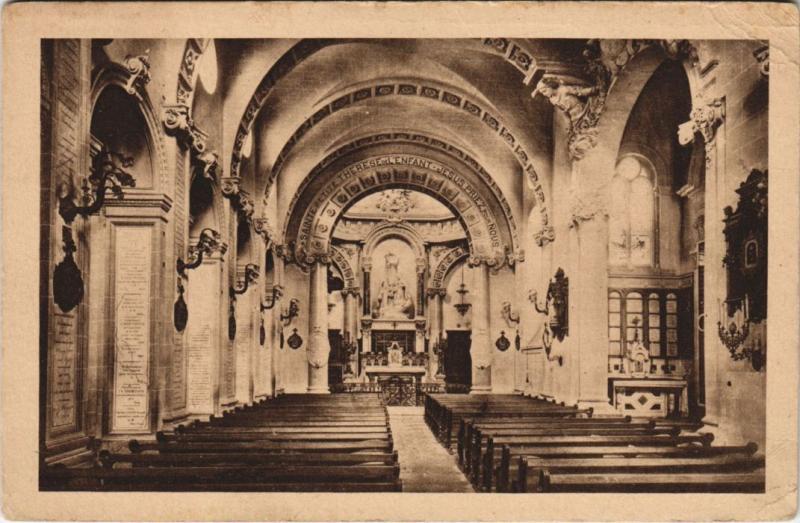 Carte postale ancienne Lisieux La Chapelle des Carmelites à Lisieux