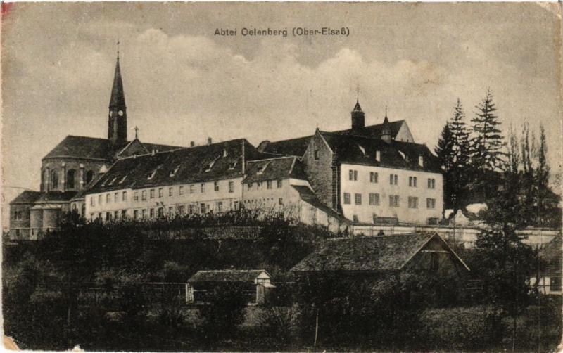 Carte postale ancienne Abtei Oelenberg - Scene