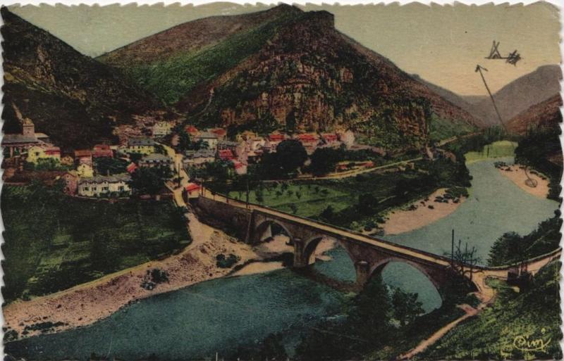 Carte postale ancienne Gorges du Tarn La Malene France