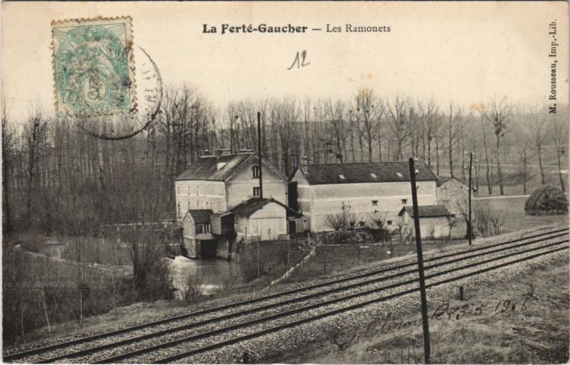 Carte postale ancienne La Ferte-Gaucher Les Ramonets