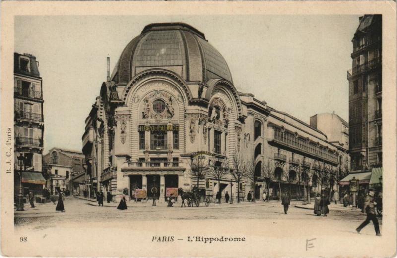 Carte postale ancienne L'Hippodrome à Paris 18e