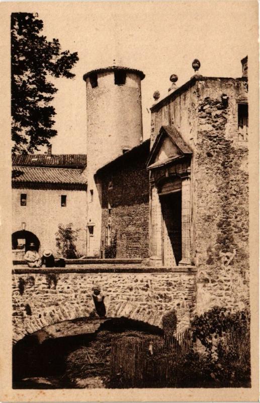 Carte postale ancienne Saint-Lager - Le chateau à Saint-Lager
