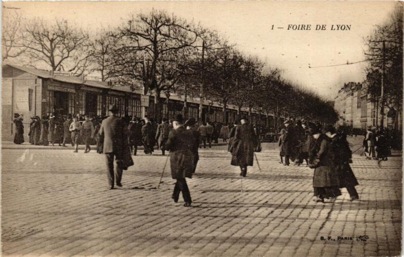 Carte postale ancienne Foire de Lyon