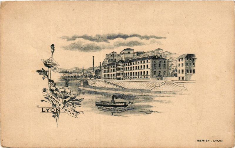 Carte postale ancienne Lyon - Heriey à Lyon
