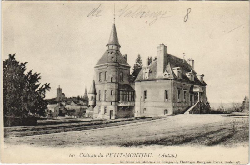 Carte postale ancienne Chateau du Petit Montjeu France