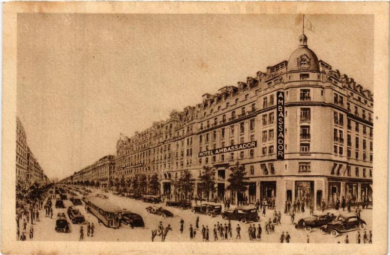 Carte postale ancienne Paris 9e - Boulevard Haussmann à Paris 9e