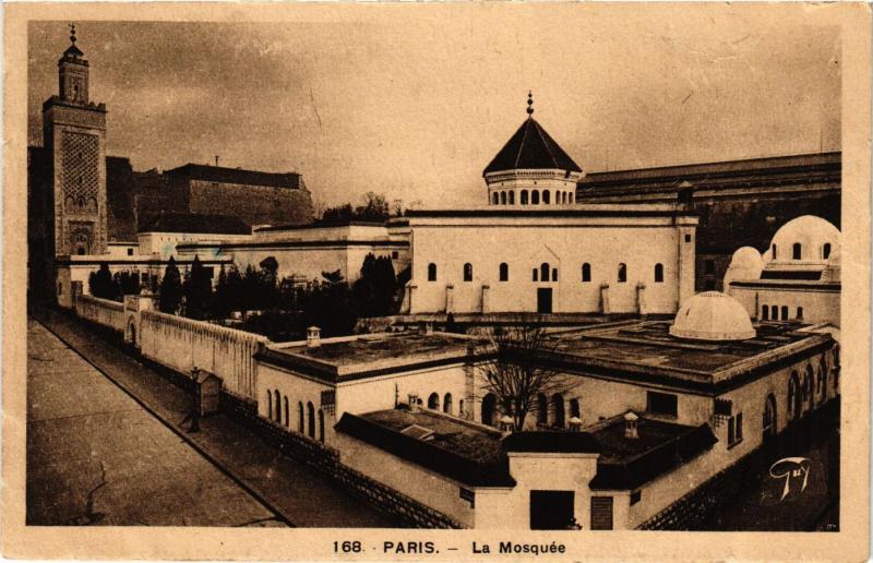 Carte postale ancienne Paris 5e-La Mosquée à Paris 5e