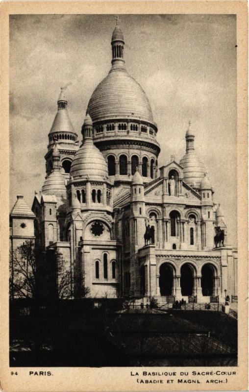 Carte postale ancienne La Basilique du Sacré-Coeur à Paris 18e