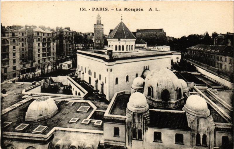 Carte postale ancienne Paris 5e-La Mosquée à Paris 5e