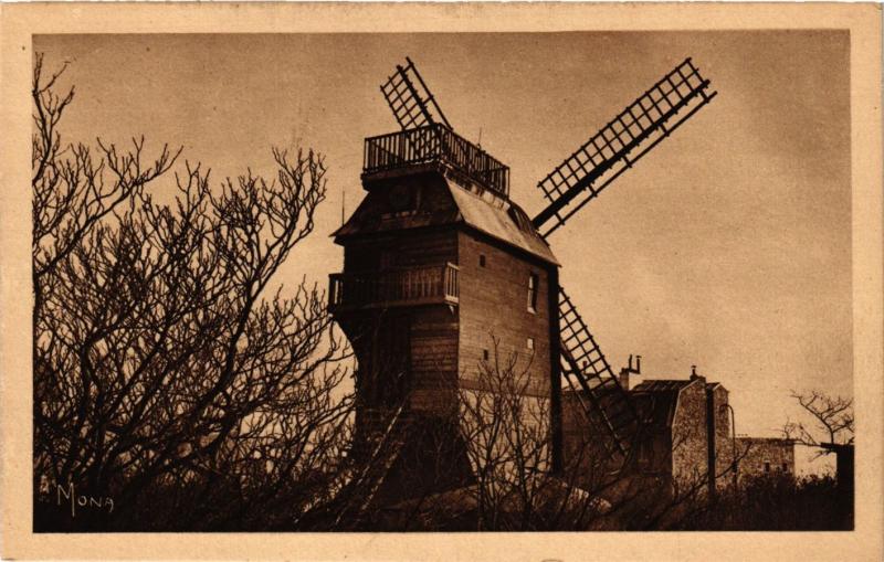 Carte postale ancienne Le Moulin de Galette à Paris 18e
