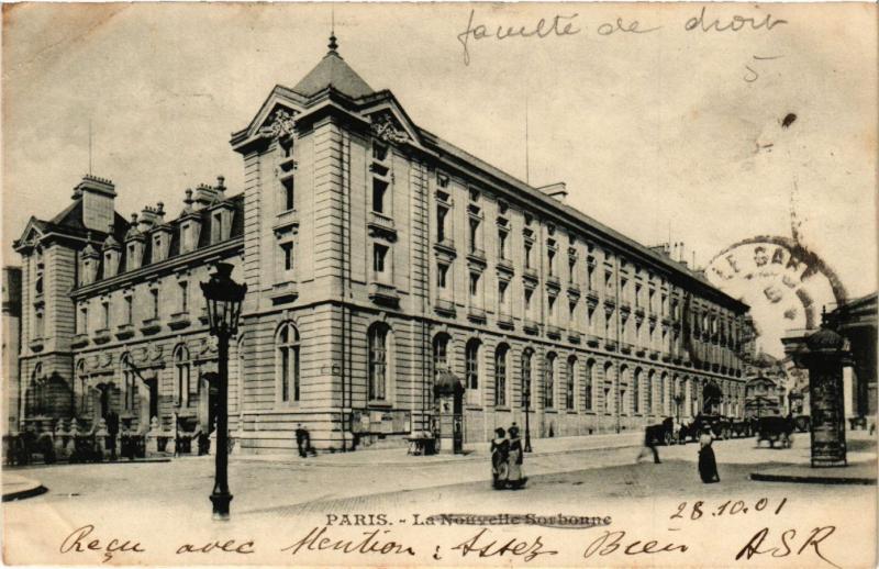 Carte postale ancienne Paris 5e-La Nouvelle Sorbonne à Paris 5e