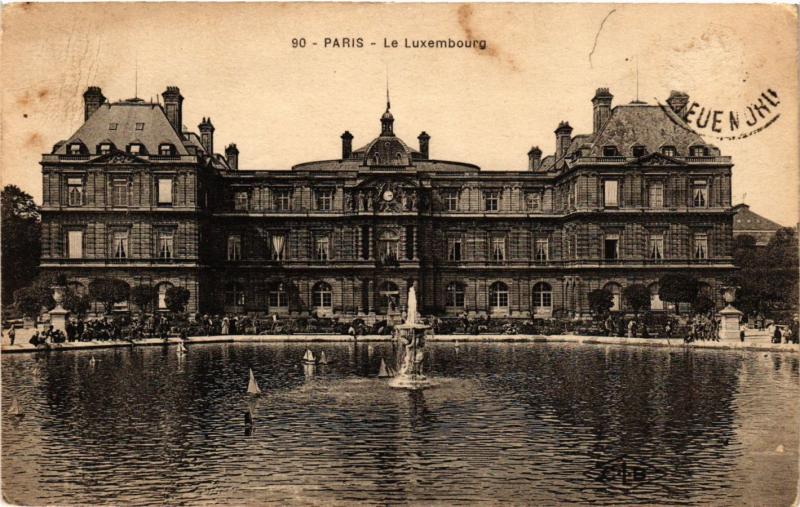 Carte postale ancienne Paris 6e Paris-Le Luxembourg à Paris 6e