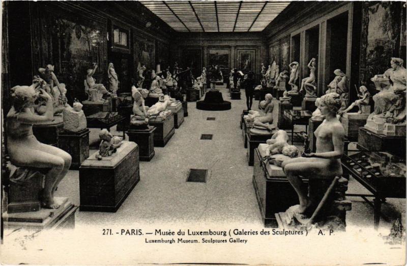 Carte postale ancienne Paris 6e Paris-Musée du Luxembourg à Paris 6e