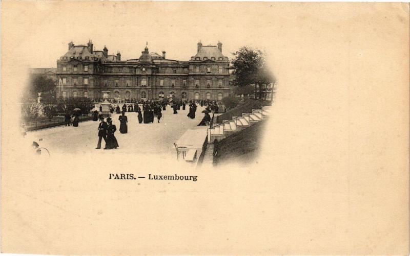 Carte postale ancienne Paris 6e Paris-Luxembourg à Paris 6e
