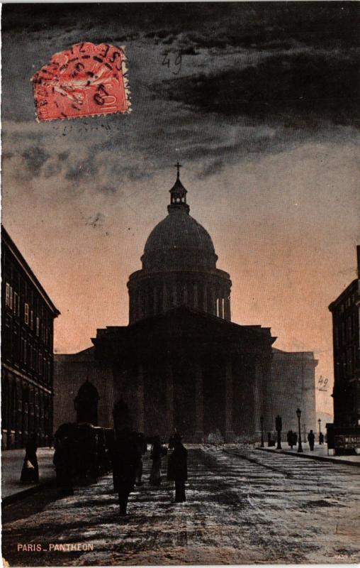 Carte postale ancienne Paris 5e-Panthéon à Paris 5e
