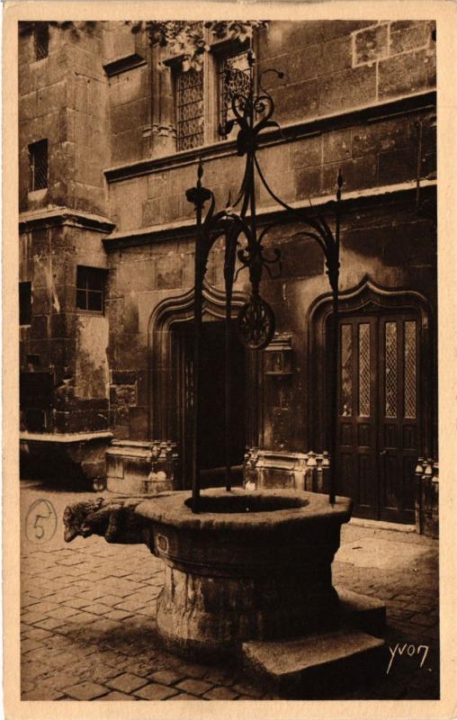Carte postale ancienne Paris 5e-Musée de Cluny à Paris 5e