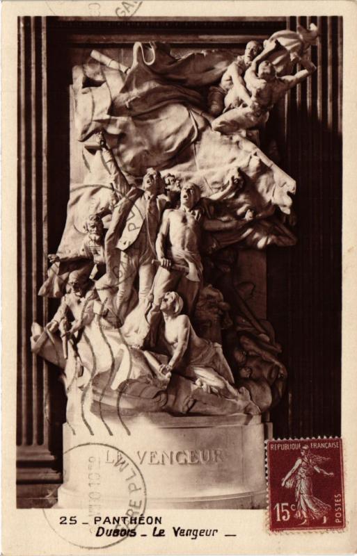 Carte postale ancienne Paris 5e-Panthéon-Dubois-Le Vengeur à Paris 5e