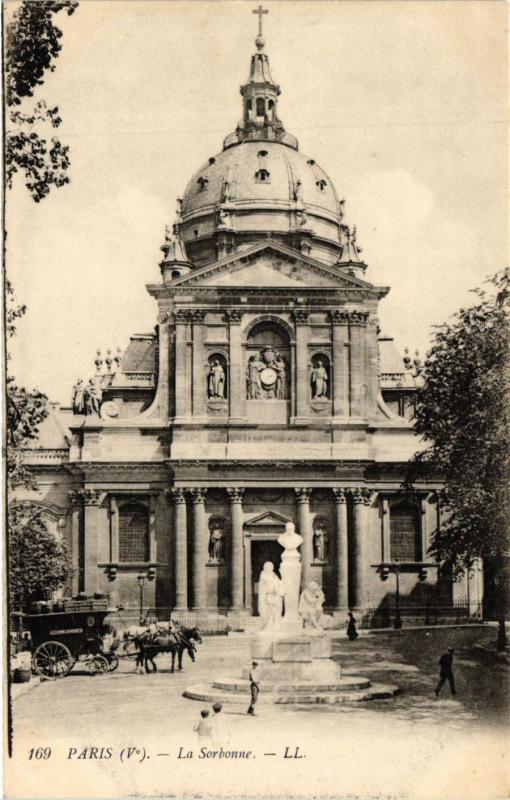 Carte postale ancienne Paris 5e-La Sorbonne à Paris 5e