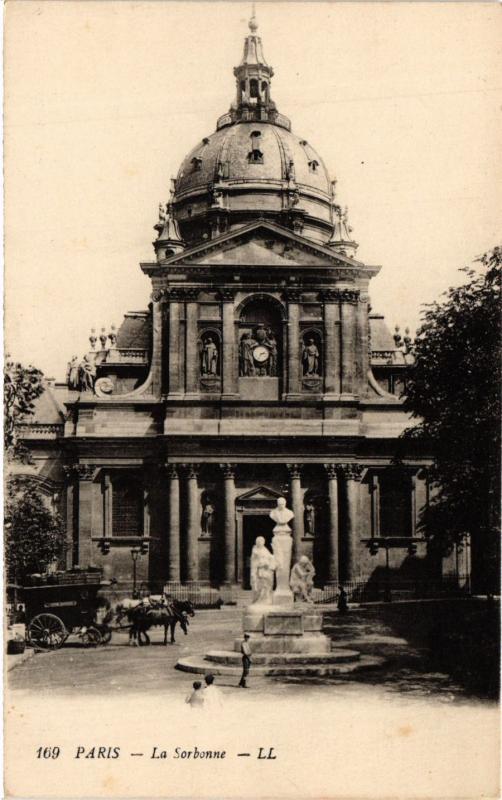 Carte postale ancienne Paris 5e-La Sorbonne à Paris 5e