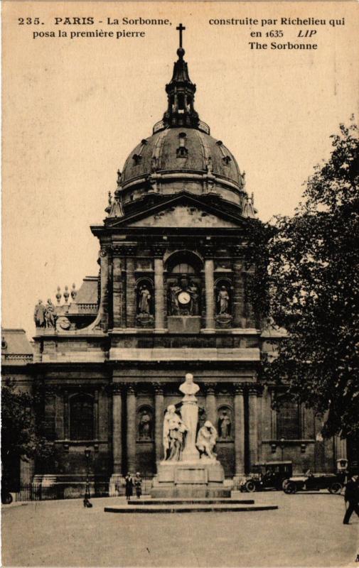 Carte postale ancienne Paris 5e-La Sorbonne à Paris 5e