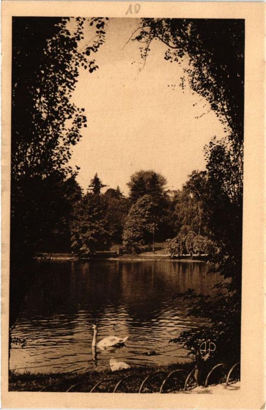 Carte postale ancienne Parc Montsouris - Le Lac à Paris 14e