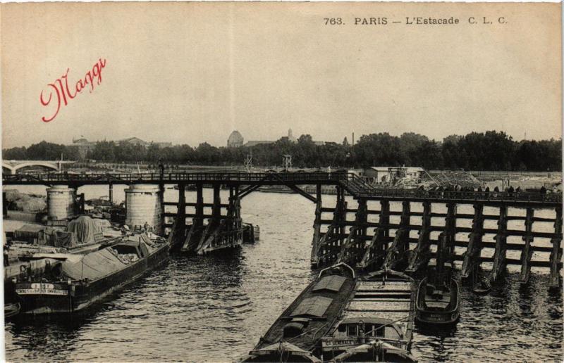 Carte postale ancienne Paris 12e-L'Estacade à Paris 12e