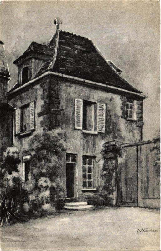 Carte postale ancienne Paris 12e-Le Pavillon de l'Aumonerie à Paris 12e