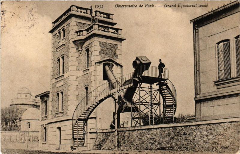 Carte postale ancienne L'Observatoire - Grand Equatorial Condé à Paris 14e