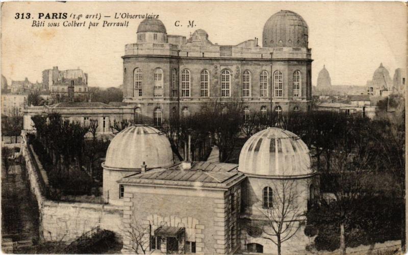 Carte postale ancienne L'Observatoire à Paris 14e