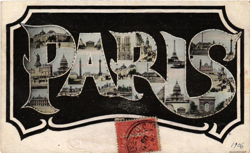 Carte postale ancienne Paris