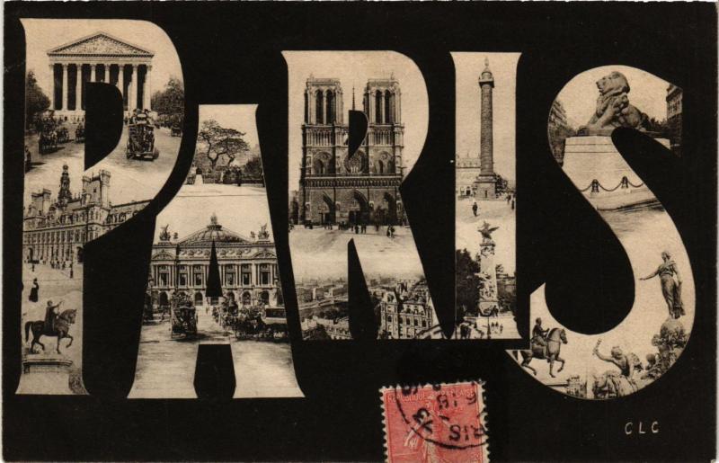 Carte postale ancienne Paris