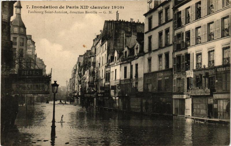 Carte postale ancienne Paris 12e-Faubourg Saint Antoine à Paris 12e