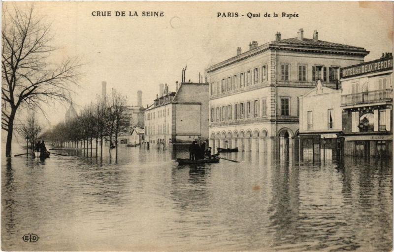 Carte postale ancienne Paris 12e-Quai de la Rapée à Paris 12e