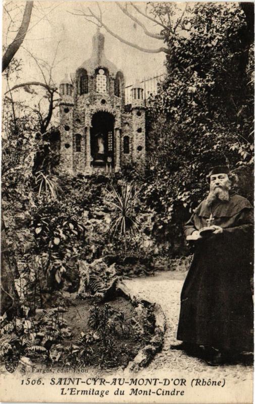 Carte postale ancienne Saint-Cyr-au-Mont-d'Or - L'Ermitage du Mont-Cindre à Saint-Cyr-au-Mont-d'Or