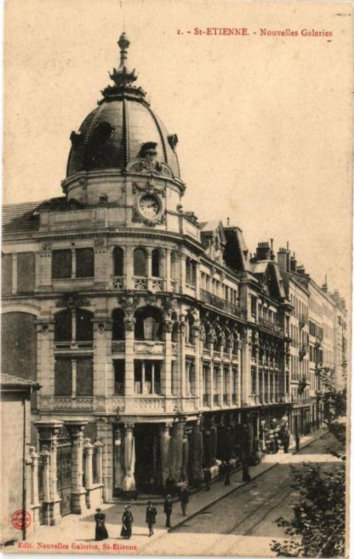 Carte postale ancienne Saint-Etienne - Nouvelles Galeries à Saint-Étienne