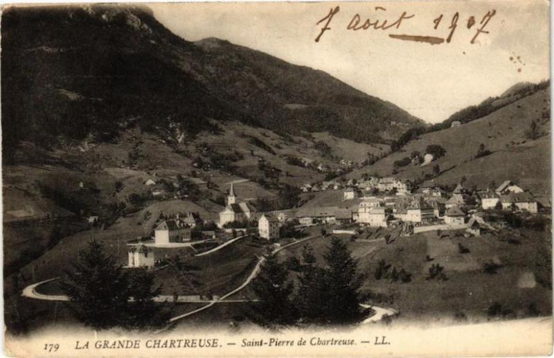 Carte postale ancienne Le Grande Charteuse - Saint-Pierre de Chartreuse à Saint-Pierre-de-Chartreuse