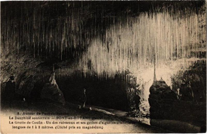 Carte postale ancienne Autour de Pont-en-Royans - Le Dauphiné souterrain - Pont-en-Royans à Pont-en-Royans