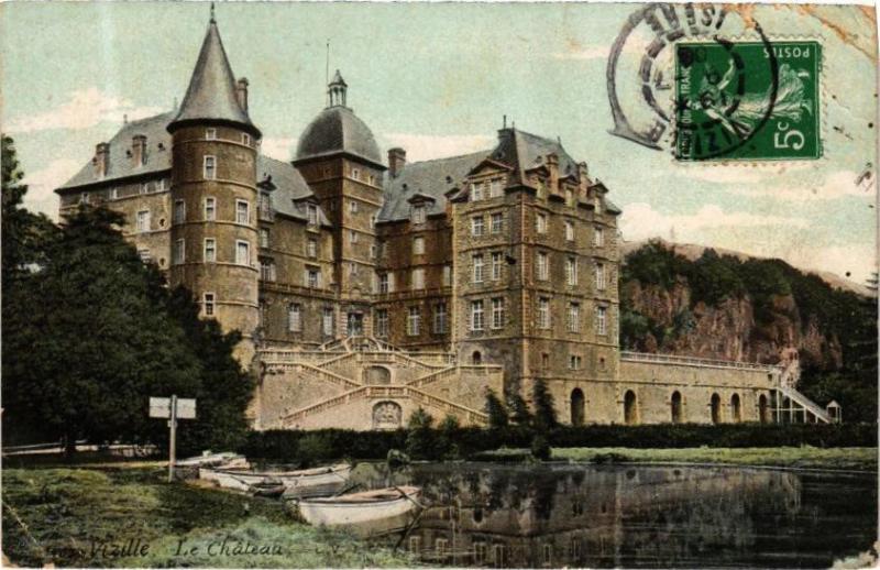Carte postale ancienne Ed. Aqua 1432 Vizille Le Chateau à Vizille