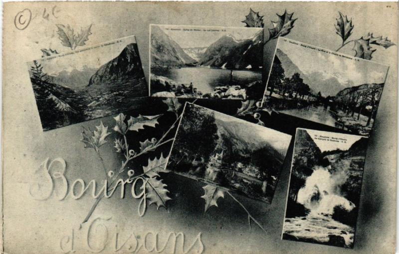 Carte postale ancienne Bourg-d'Oisans - Scenes