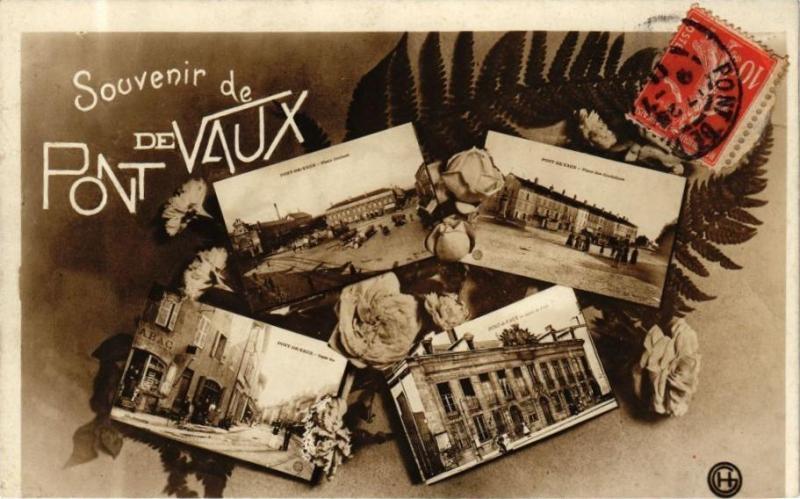 Carte postale ancienne Souvenir de Pont de Vaux à Pont-de-Vaux