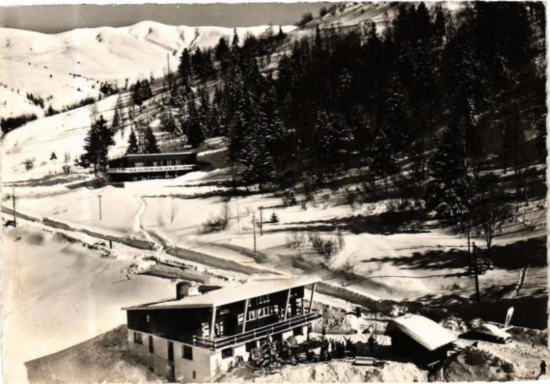 Carte postale ancienne Saint-FRANCois-Longchamp (1450-1650 m) - L'Hotel à Saint-Franc