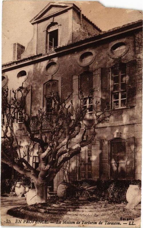 Carte postale ancienne En Provence-La Maison de Tartarin de Tarascon à Tarascon